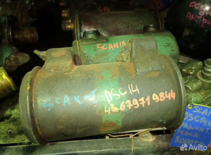 Маслоохладитель Scania DSC14