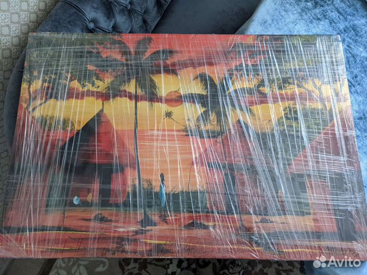 Картина Масаев из Кении