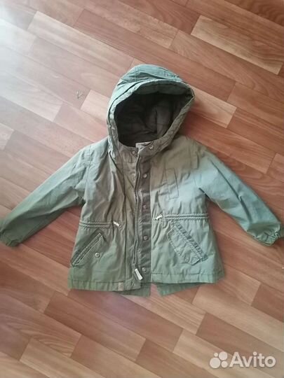 Куртка zara для девочки 3-4 лет