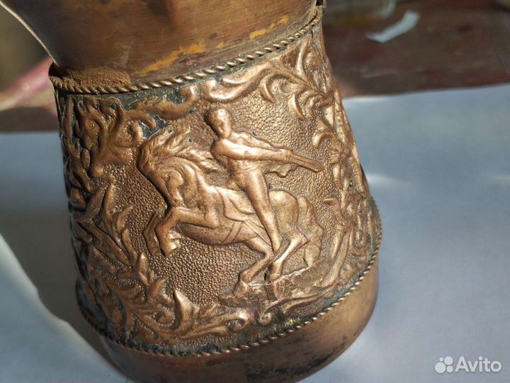 Турка медная ручной работы 350 мл