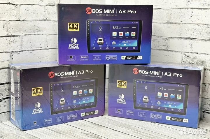 Магнитола Bos Mini A3 Pro 2/32 gb