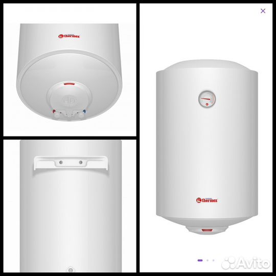 Новый 80л Водонагреватель Thermex Titanium 80 v