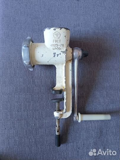 Мясорубка ручная