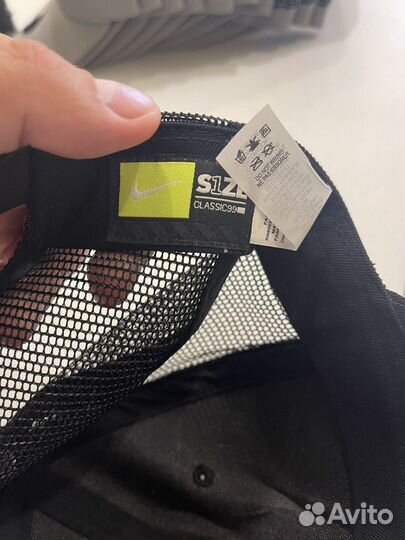 Бейсболка Nike новая черная