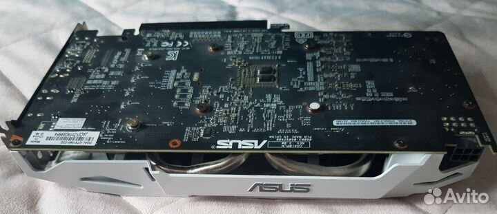 Видеокарта asus GeForce GTX 1060 dual OC