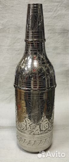 Шейкер для коктейлей. Латунь. 31 см. Индия