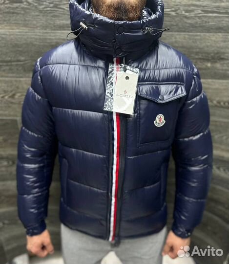 Короткий Пуховик Moncler Montbeliard Premium