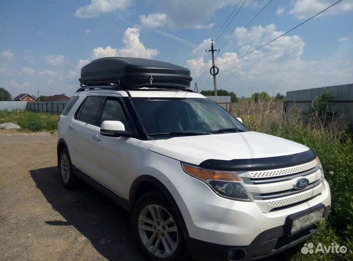 Автобокс на крышу Ветлан 1100 л на Renault Twingo