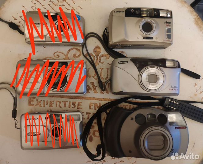 Фотоаппарат плёночные Olympus Samsung