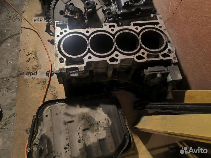 QR-25 двигатель от Nissan X-traill разобранный