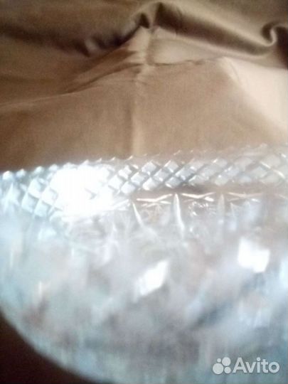 Хрустальная салатница 22 см