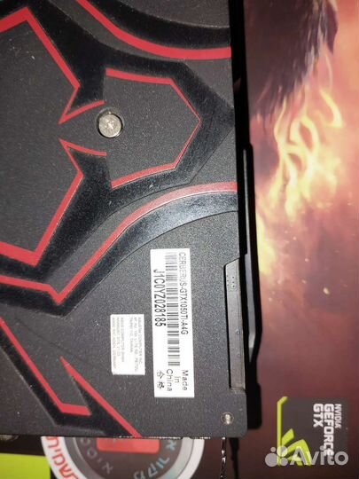 Видеокарта gtx 1050 ti 4gb