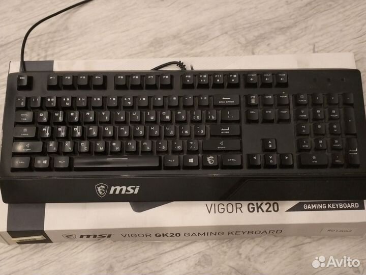 Клавиатура msi vigor gk30