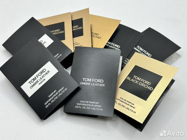 Семплы TOM ford Black Orchid, Ombre Leather