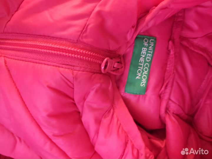 Детские демисезонные куртки девочкам Benetton