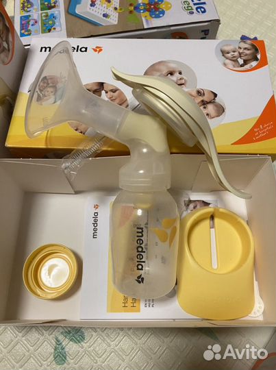 Молокоотсос ручной медела medela 2-х фазный