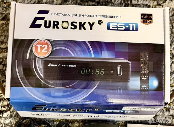Приставка дла цифрового телевидения Т2 ES-11