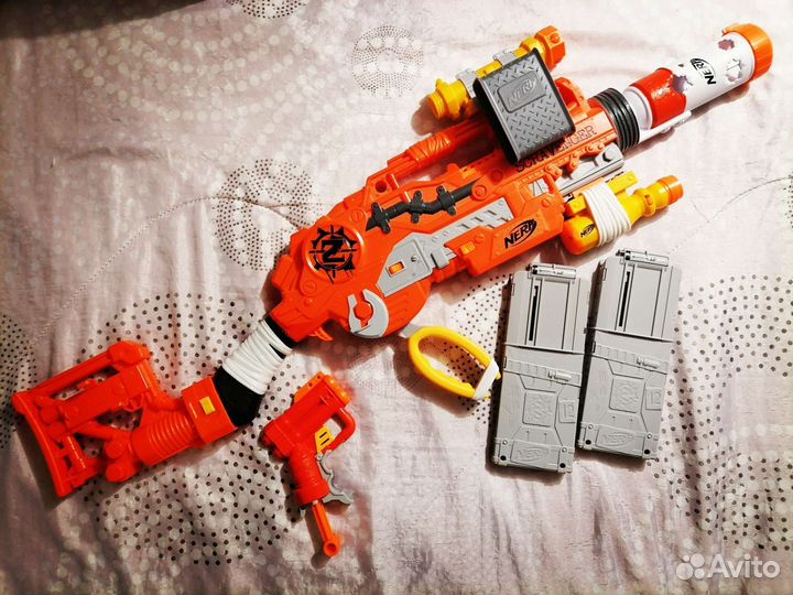 Бластер нерф зомби страйк