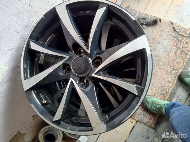 Литые диски r15 на kia rio