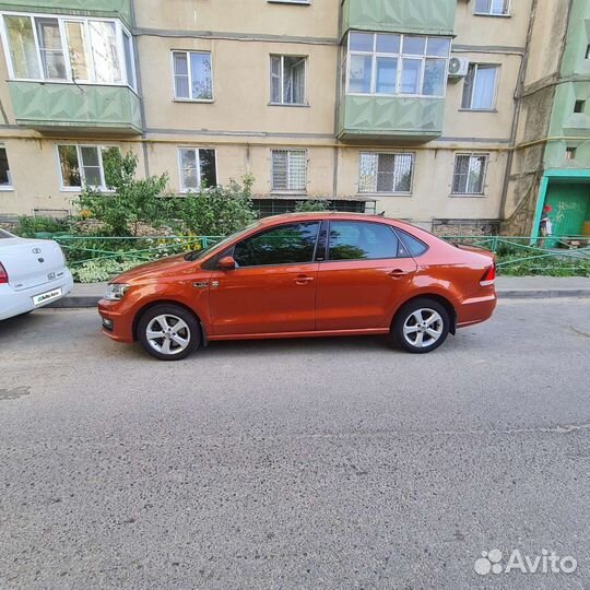 Volkswagen Polo 1.6 AT, 2016, 145 000 км