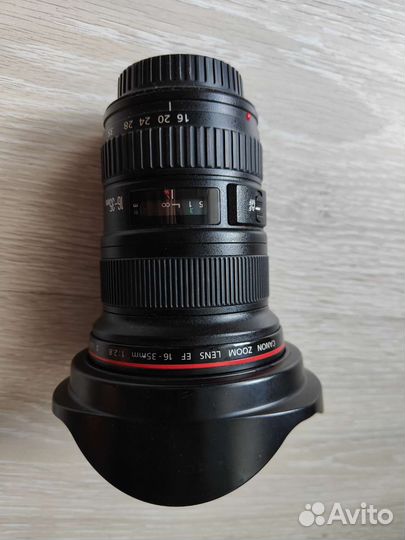 Объектив canon ef 16-35 2.8 II
