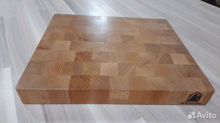 Торцевая разделочная доска бук