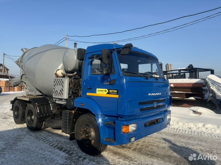 Автобетоносмеситель КАМАЗ 65115, 2015
