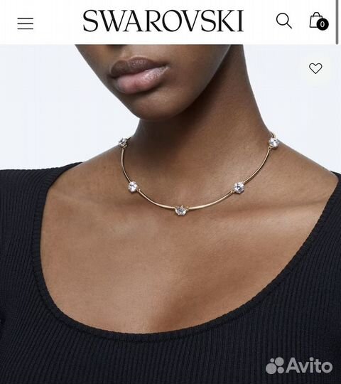 Swarovski колье