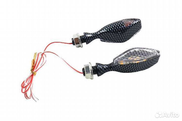 Боковой фонaрь светодиодный WKT-TL-31 кaрбон пара