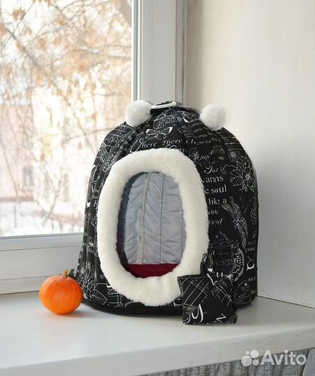 Домик для кошки - уютный