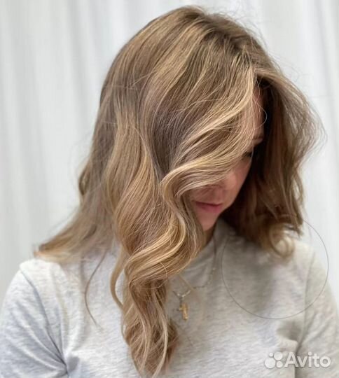 Калифорнийское мелирование шатуш airtouch балаяж