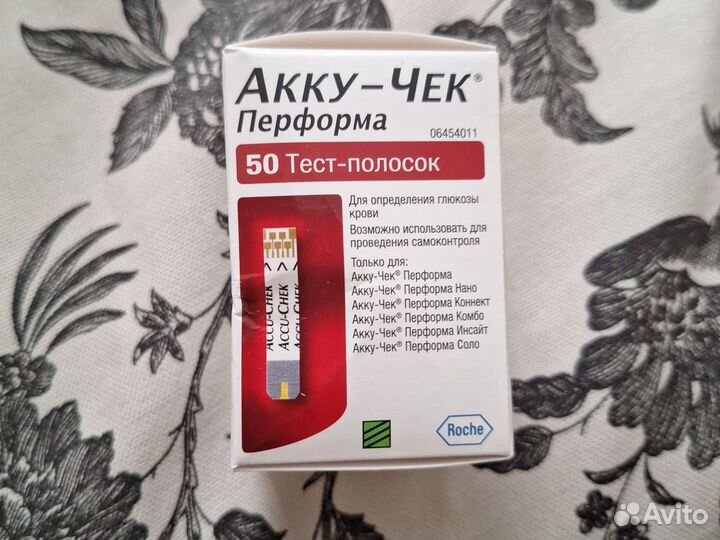 Тест полоски акку чек перформа