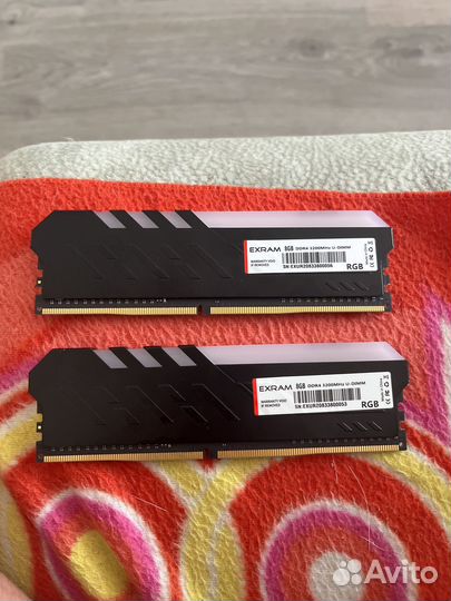Оперативная память ddr4 3200 16 gb (8х2)