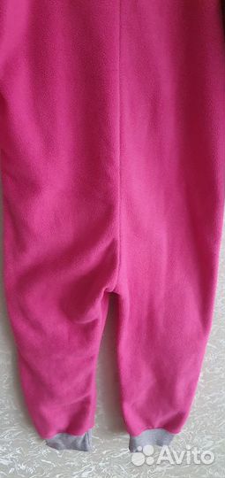 Флисовый комбинезон 104 110