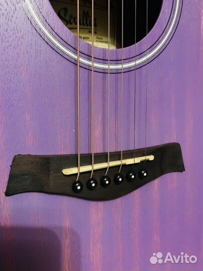 Акустическая Гитара + Чехол (Индонезия)