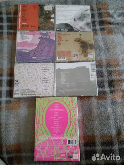 CD. Земфира. 6 CD+ 1 DVD.Одним лотом Ориг.издания