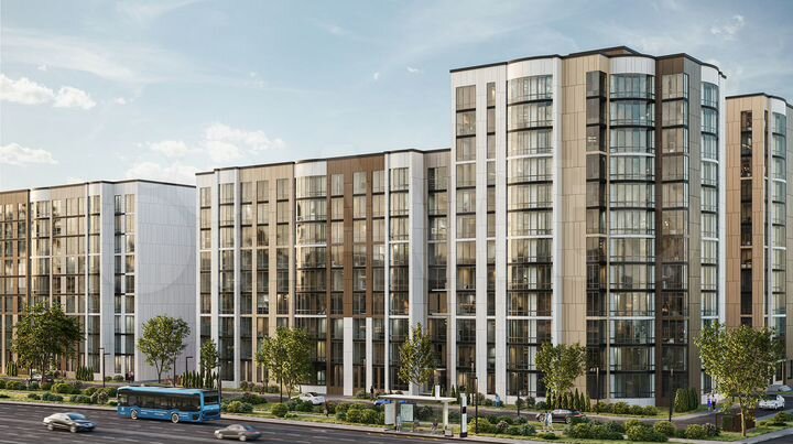 1-к. квартира, 34,4 м², 9/9 эт.