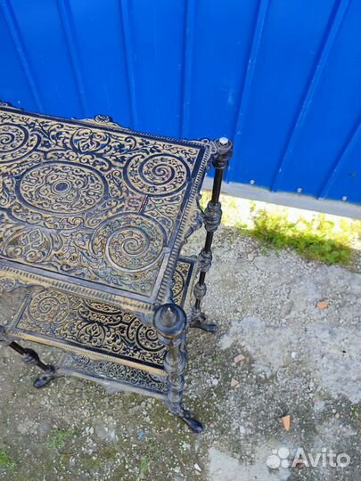 Этажерка ажурная, металл