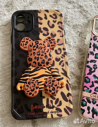 Леопардовый чехол