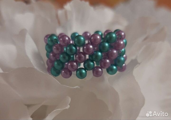 Кольца из бисера