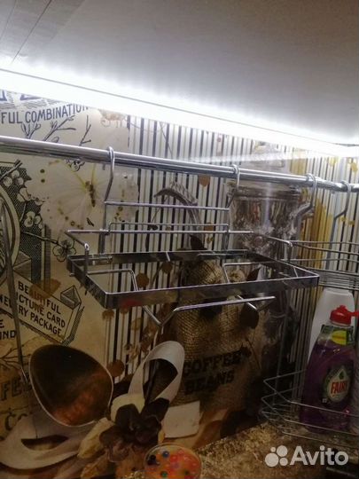 Полка на рейлинг 16мм