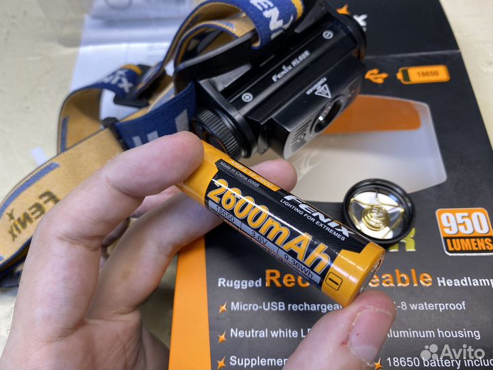 Налобный фонарь Fenix HL60R Cree XM-L2 U2