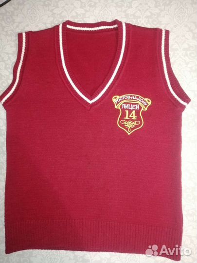 Жилетка школьная 14 лицей