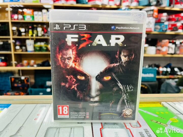 Диск PS3 fear