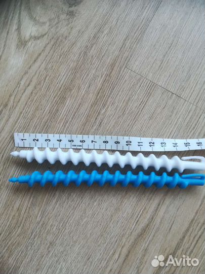 Бигуди вертикальные спиральные