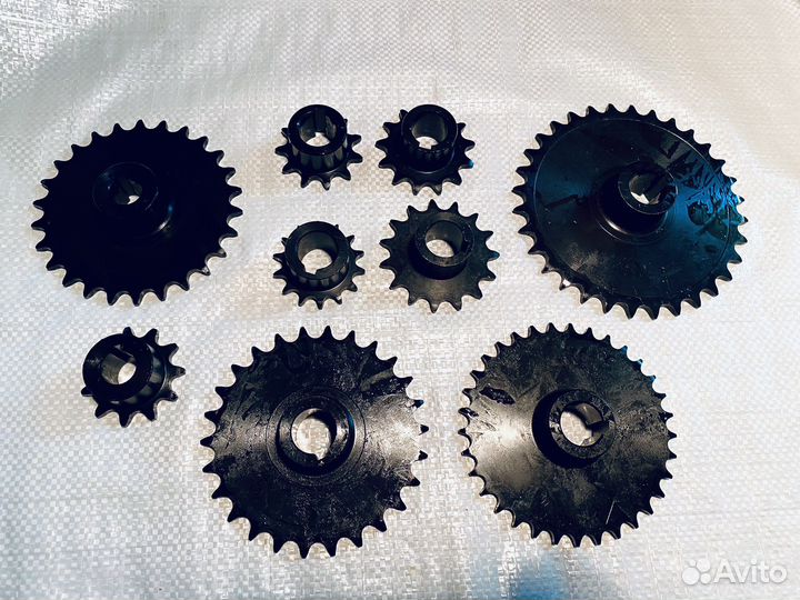 Звездочки на мотобуксировщик