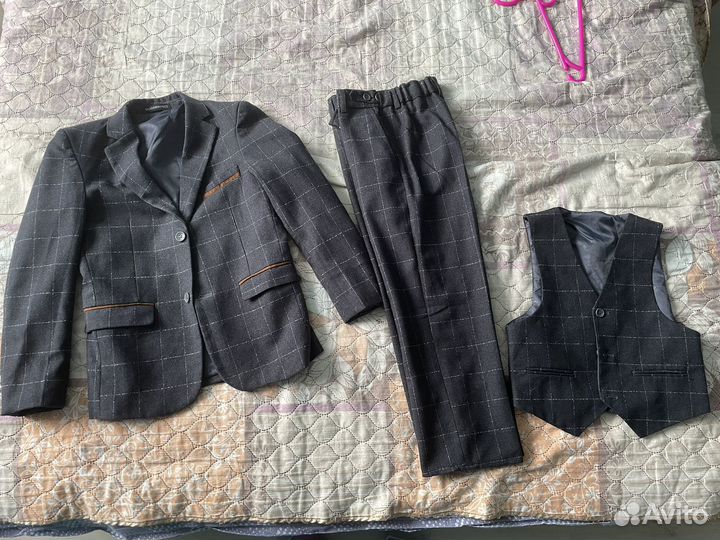 Костюм тройка 122-128