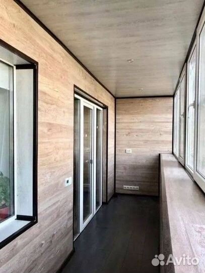 Отделка балконов под ключ