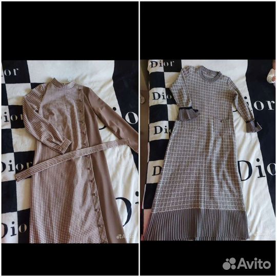 Платье зимнее