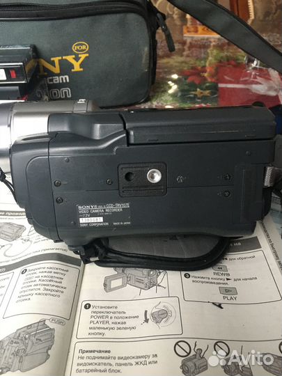Видеокамера sony кассетная